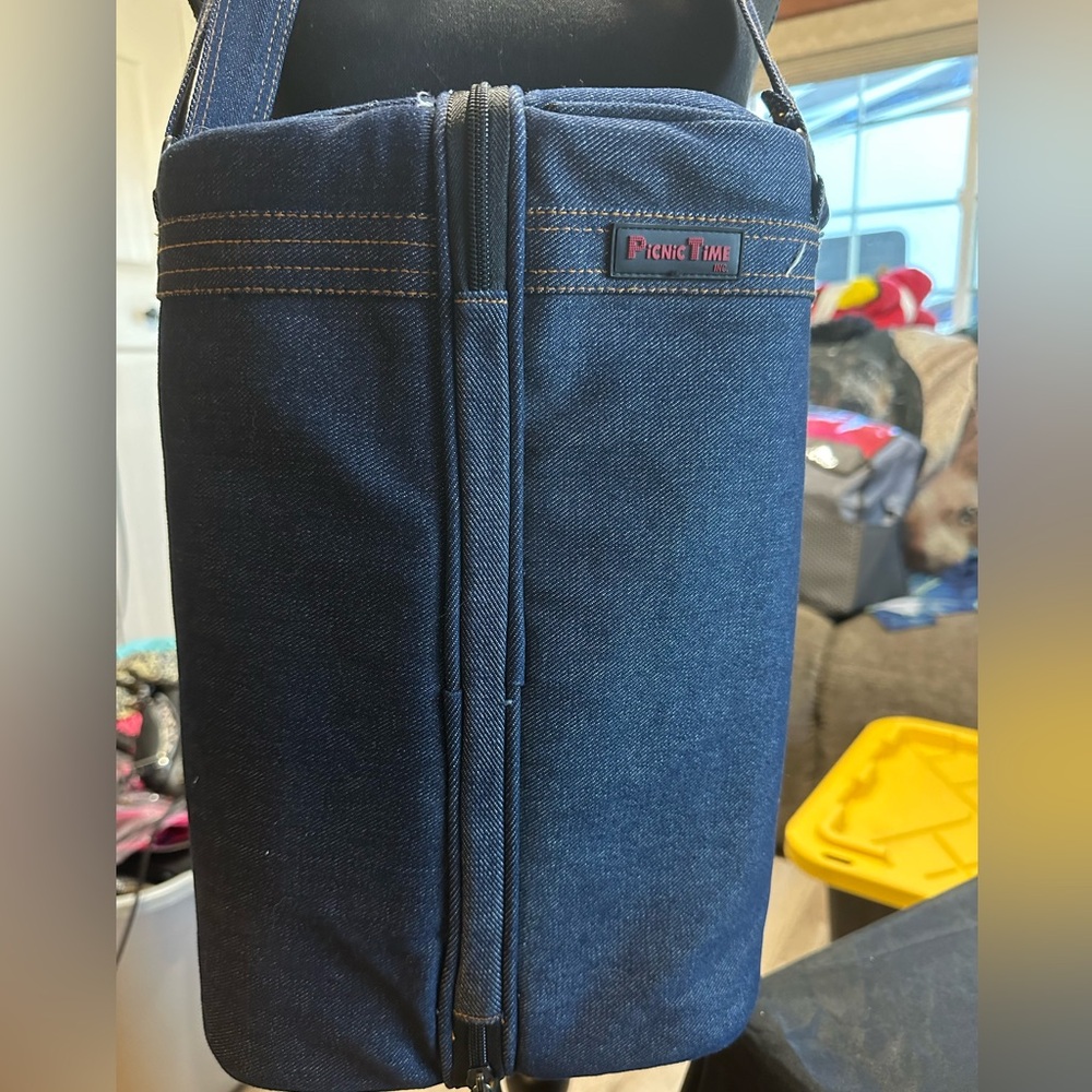 Picnic Time picnic denim bag! NWOT